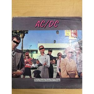 AC/DC Dirty Deeds Done Dirt Cheap Vinyl